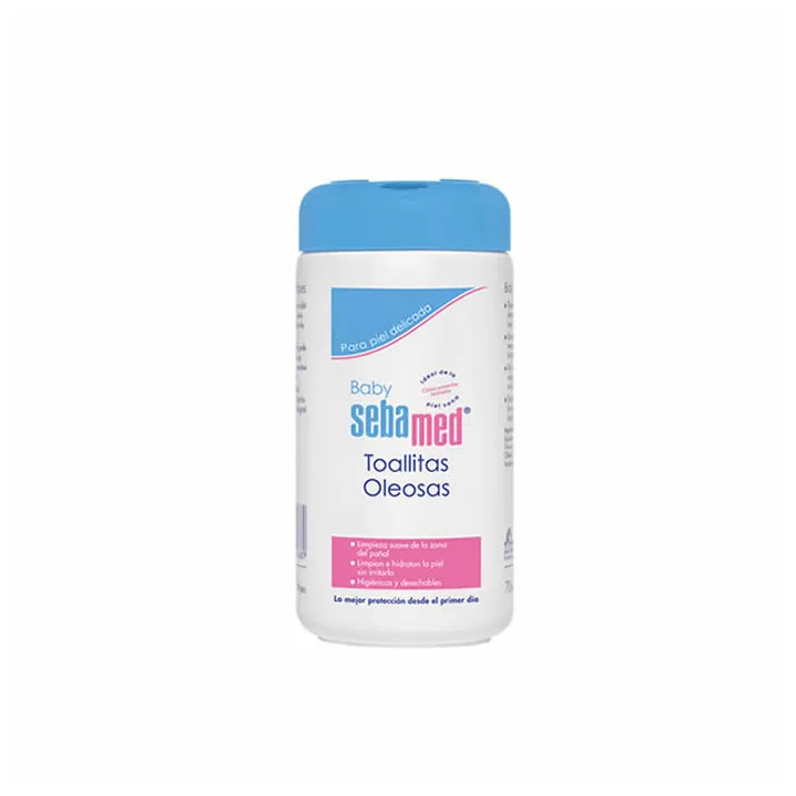 Sebamed Baby Oil Saviette 70 unità