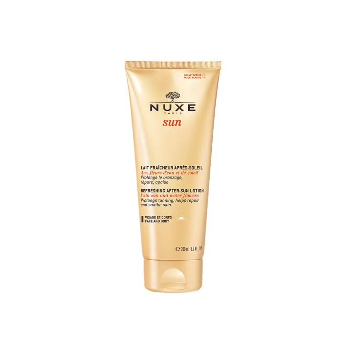 Nuxe Sun Leche Facial Y Corporal Refrescante Aftersun 200ml