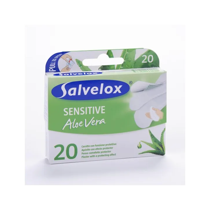 Salvelox Sensitive Aloe Vera 20 Apósitos