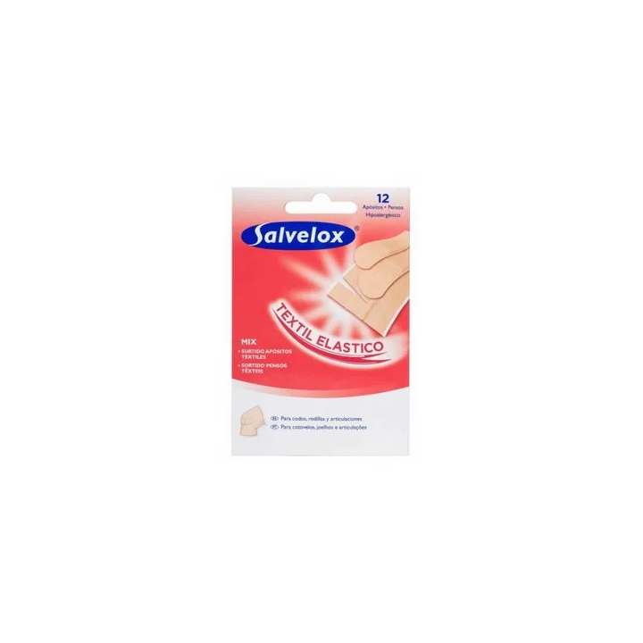 Salvelox Kleber Verbandstoff Sortiment 12 Stück