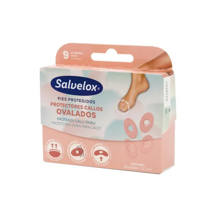 Salveped Oval Callus Protector 9 units