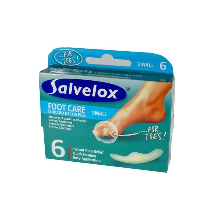 Salvelox Apósito Hidrocoloide Pequeño 6 Unidades 21×64 mm