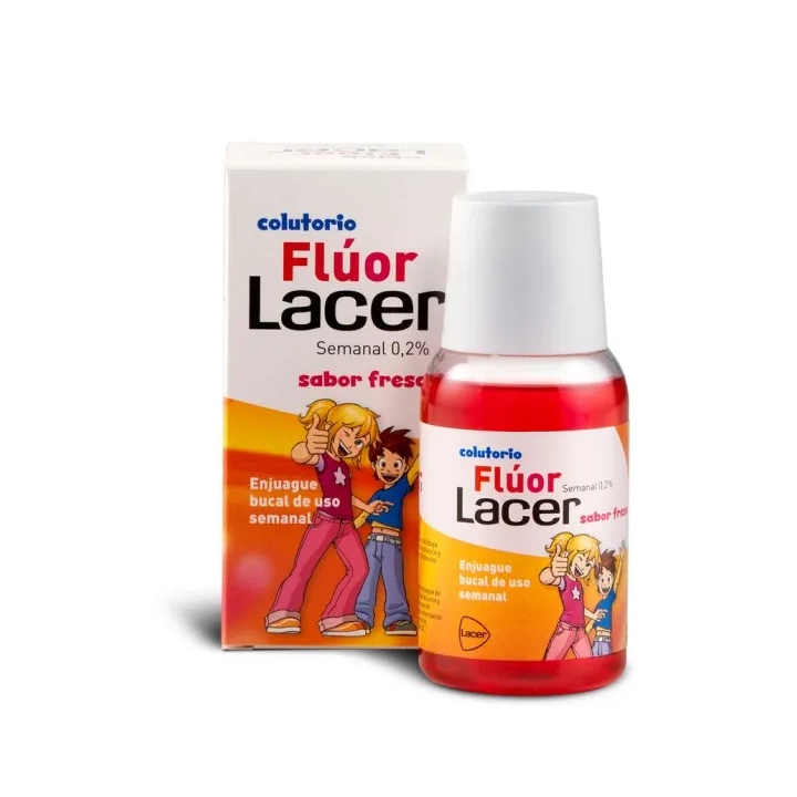 Lacer™ Fluoride 0,2 Strawberry Mouthwash 100ml