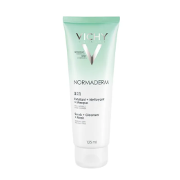 Vichy 3 In 1 Esfoliante Crema Detergente Maschera 125ml 