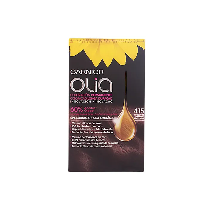 Garnier Olia Permanent Coloring 4,15 Chocolat