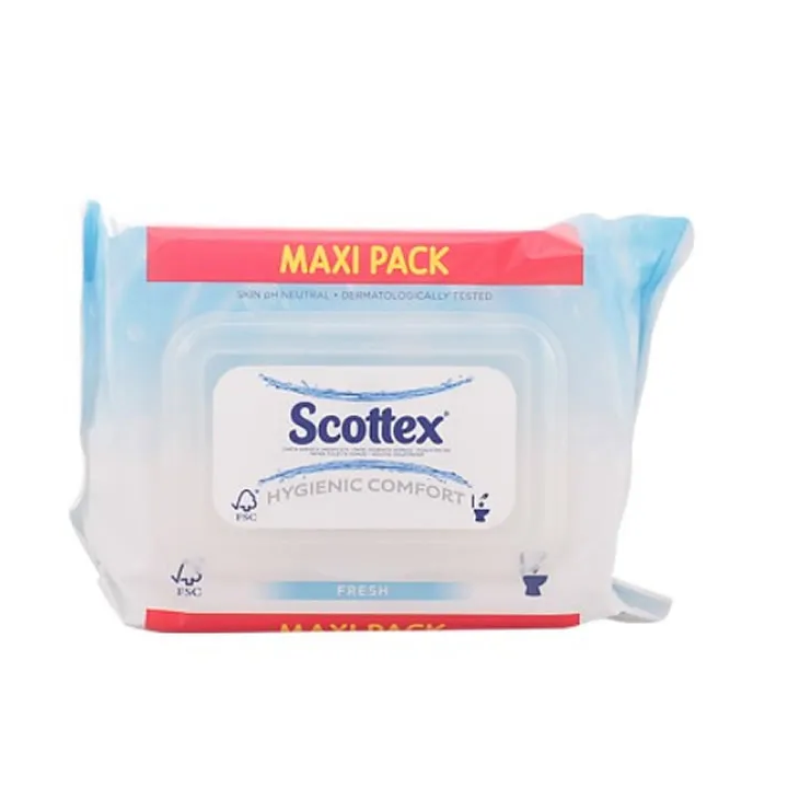 Scottex Original Wet Toilet Paper 74 Units