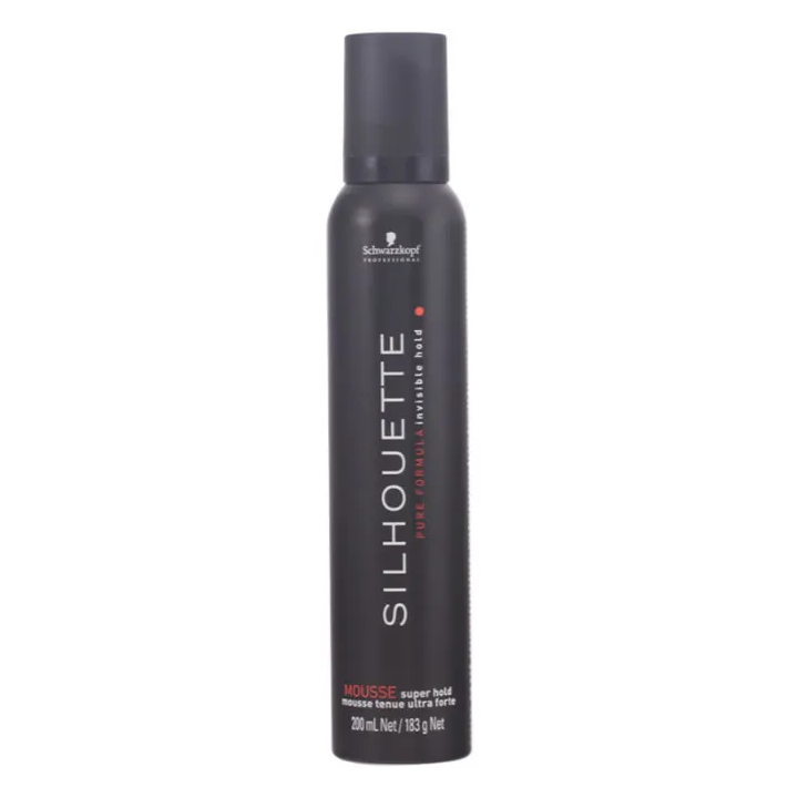 Schwarzkopf Silhouette Super Hold Mousse Espuma Fijacion Extrafuerte 200ml