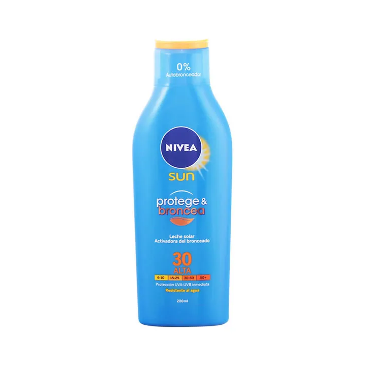 Nivea Sun Protect And Bronze Tan Activating Sun Lotion Spf30 200ml 