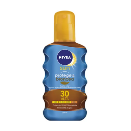 Nivea Sun Huile Sèche Protect And Bronze Spf30 200ml