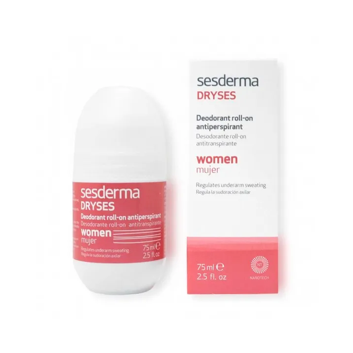 Sesderma Dryses Deodorant Antiperspirant Roll On For Women 75ml