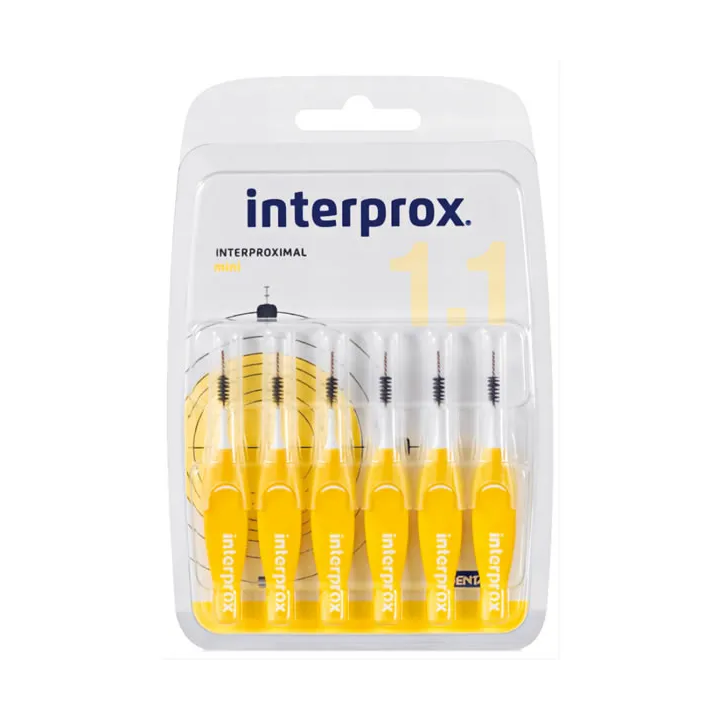 Interprox 1.1 Interproximaux Mini 6 Unités 