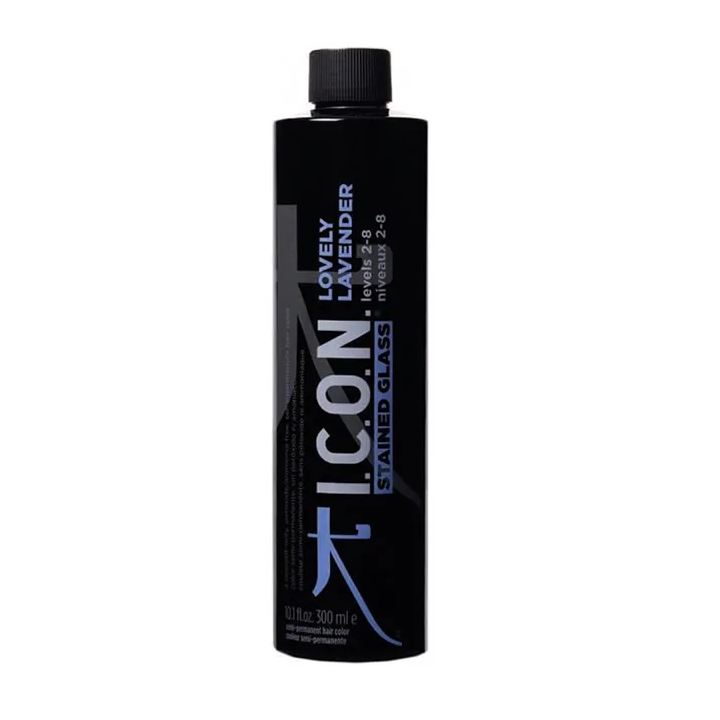 Icon Stained Glass Semi Permanent Hair Color Lovely Lavender 300ml