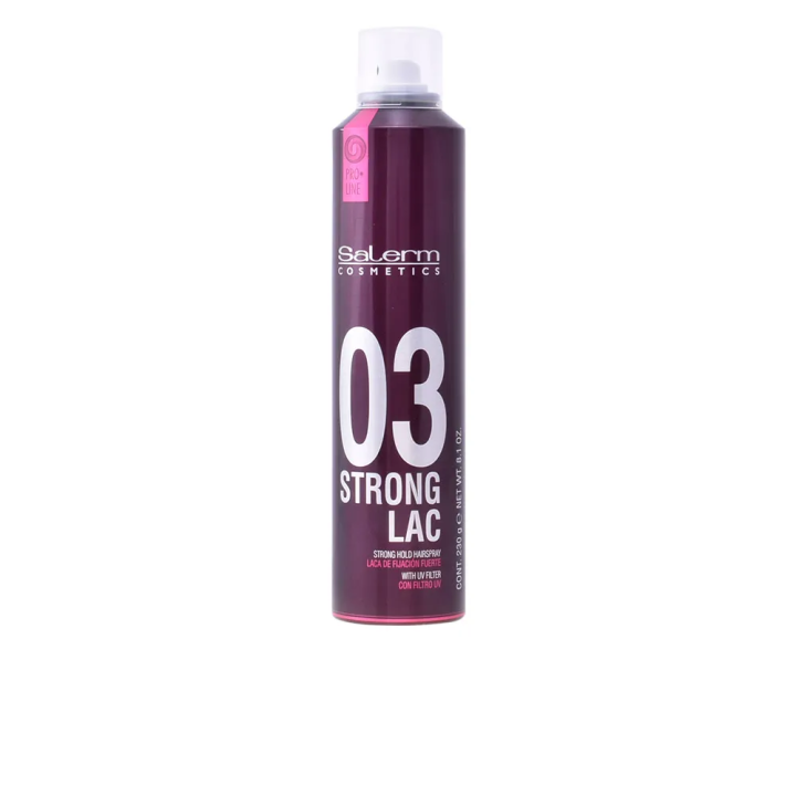 Salerm Cosmetics Strong Lac 03 Strong Hold Haar Spray 405ml 