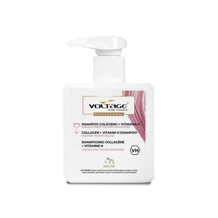 Voltage Cosmetics Colágeno Vitamina H Champú 500ml
