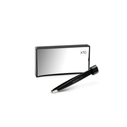 Beter Elite Espejo Rectangular De Aumento X10 Con Pinza Incorporada 