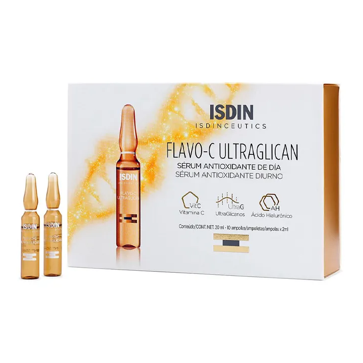 Isdin Flavo C Ultraglican 10 Ampollas 