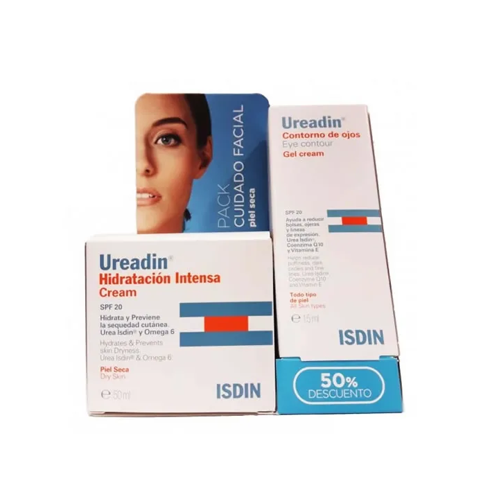 Isdin Ureadin Anti-Wrinkle Normal Skin Spf20 50ml Duplo Eye Contour 15ml