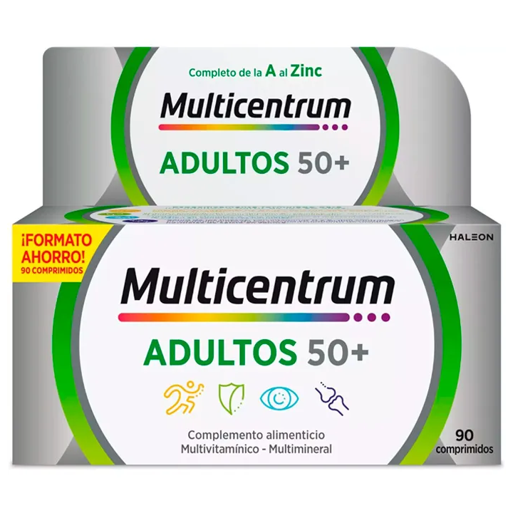 Multicentrum Adulti 50+90 Compresse 