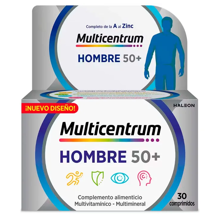 Multicentrum Man 50+ 30 Tablets 