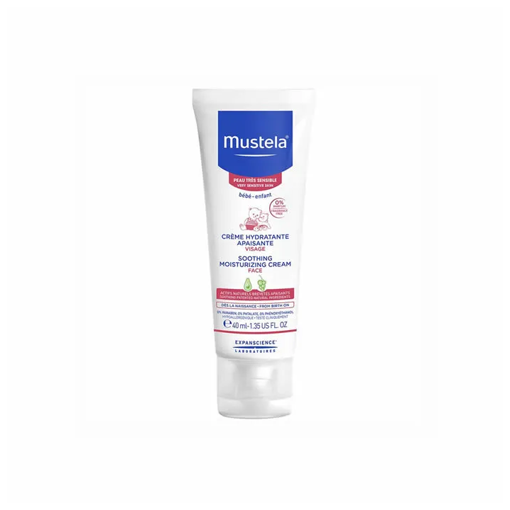 Mustela  Very  Sensitive Skin Soothing Moisturizing Cream 40ml