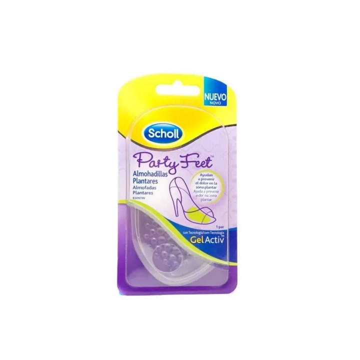 Scholl Party Feet Gelactiv Feet Cushions 1 Pair 
