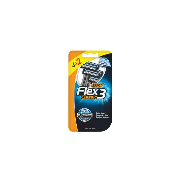 Bic Flex 3 Hojas Maq Afeitar 4 2 Ud