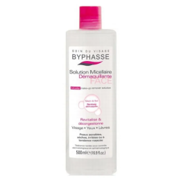 Byphasse Solution Micelaire Démaquillante Peaux Sensibles 500ml