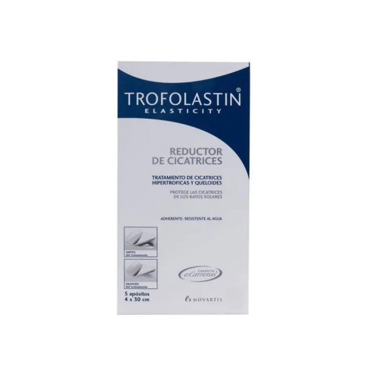 Trofolastin Elasticity Scar Reducer 4x30cm 5 Units 