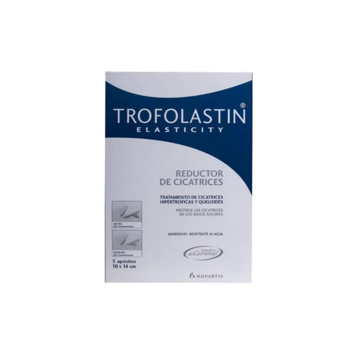 Trofolastin Elasticity  Reductor de Cicatrices 5 Apósitos 10x14cm