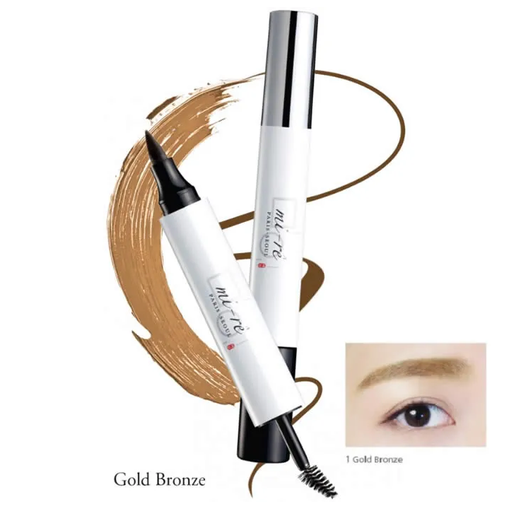 Brow Plume Perfection Eyebrow Dye And Mascara Gold Bronze