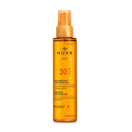 Nuxe Sun Taning Oil Face And Body Spf30 150ml