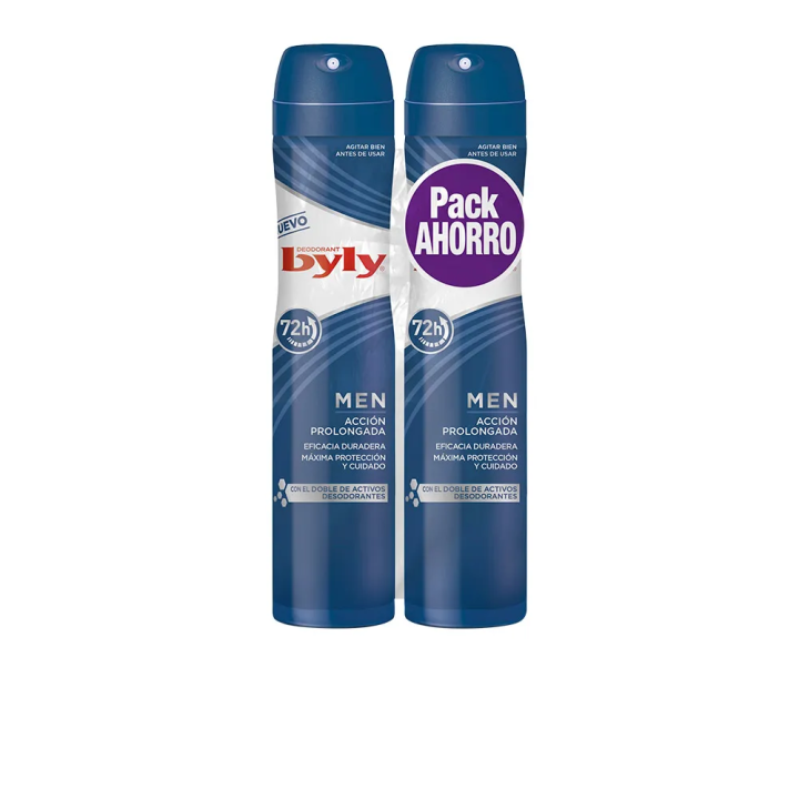 Byly For Men Desodorant Spray 2x200ml