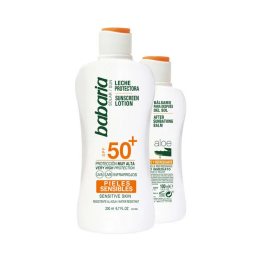 Babaria Sun Sunscreen Lotion Spf50 Plus 200ml Set 2 Artikel