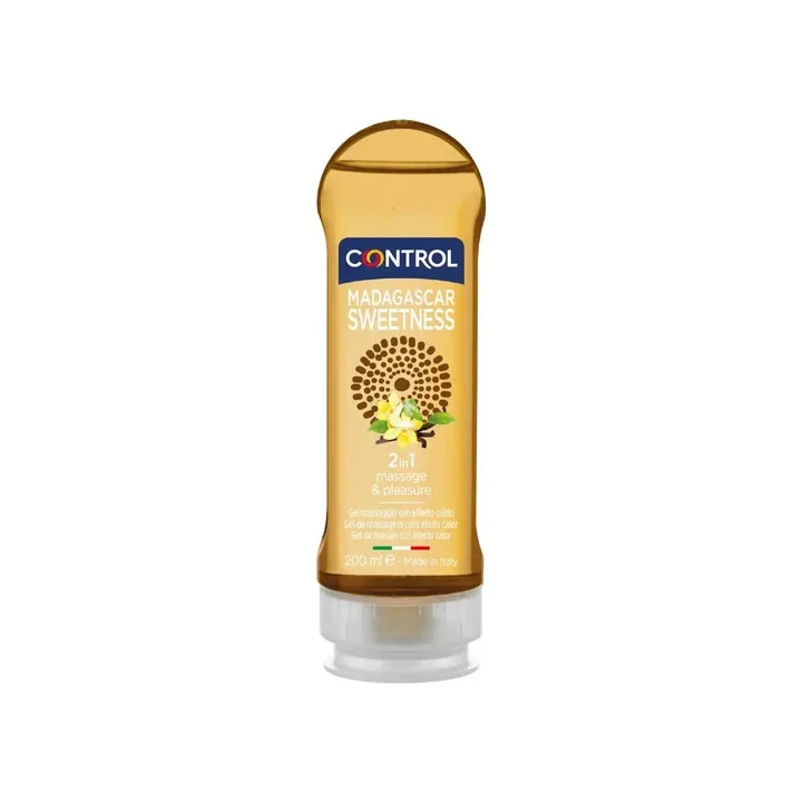 Control Gel De Masaje Madagascar Sweetness 200ml