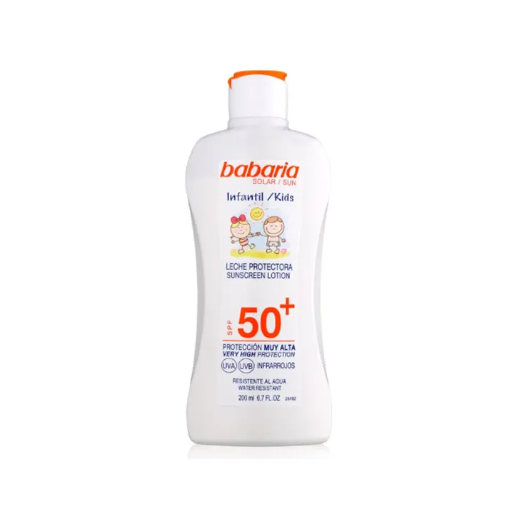 Babaria Sun Kids Sunscreen Lotion Water Resistant Spf50 200ml