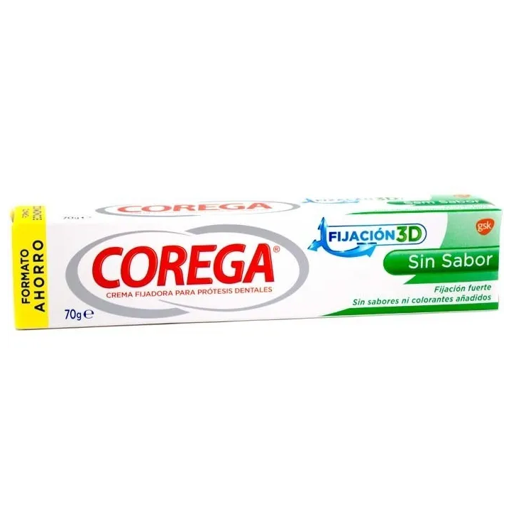 Corega Sans Saveur Crème De Fixation 70g