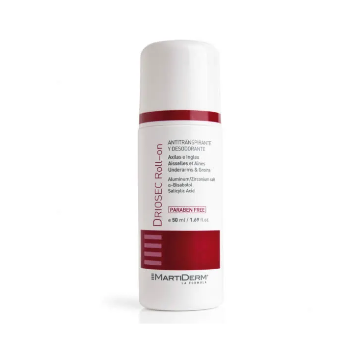 Martiderm Driosec Roll On Axilas e Ingles 50ml