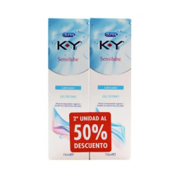 Durex Sensilube KY Lubricante Vaginal 2x75ml