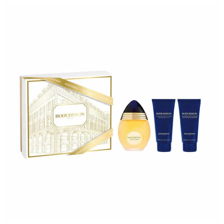 Boucheron Eau De Parfum Vaporisateur 100ml Coffret 3 Produits