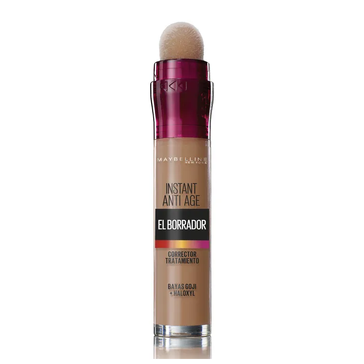 Maybelline Borrador Corrector De Ojeras, Bolsas e Imperfecciones Tono 08 Buff Pieles Medio Oscuras- 6ml