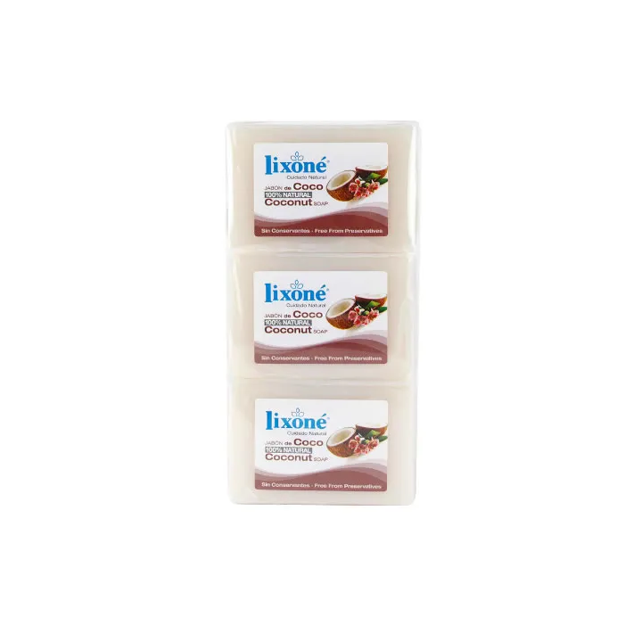 Lixoné Jabón De Coco Piel Seca 3x125g