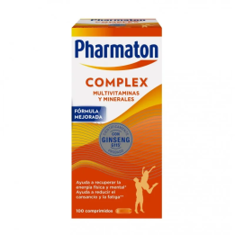 Pharmaton Complex  Multivitaminas Y Minerales Ginseng G115 100 Cápsulas 