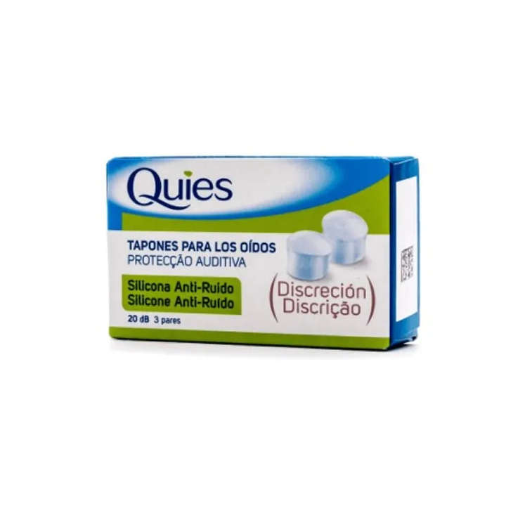 Quies Tappi In Silicone Antirumore 6 Unità