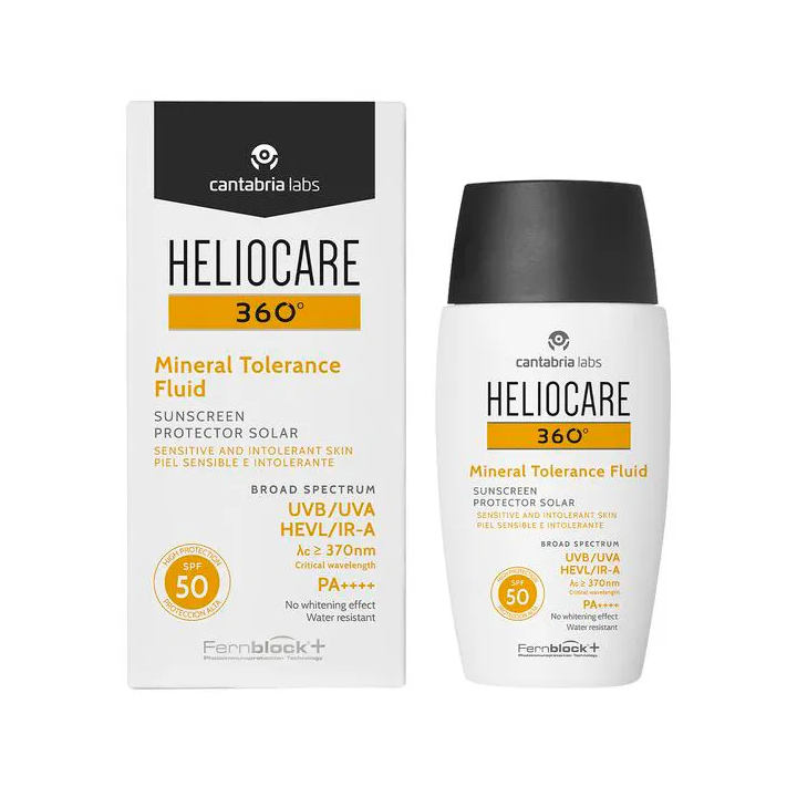 Heliocare 360º Mineral Tolerance Fluid Spf50 50ml