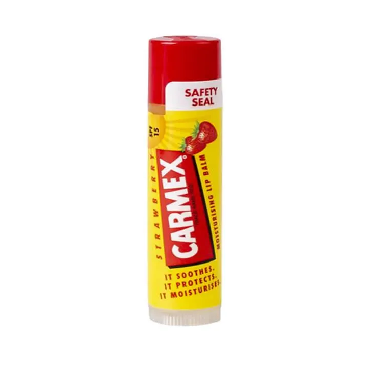 Carmex Strawberry Bálsamo Labial Hidratante Spf15