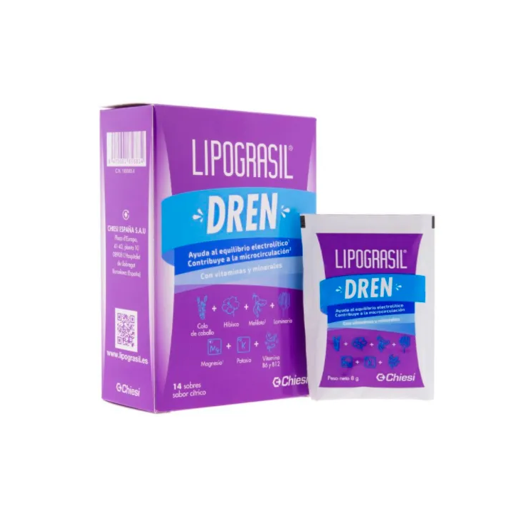 Lipograsil Drenante Sabor Cítrico 14 Sobres