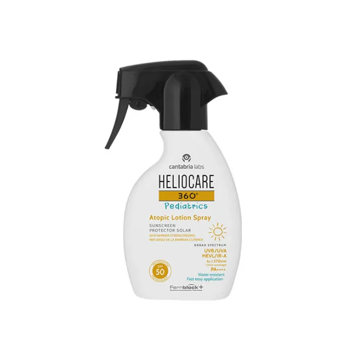 Heliocare 360 Pediatrics Atopic Locion Spray Spf50+ 250ml