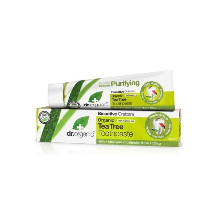 Dr Organic Tea Tree Toothpaste 100ml