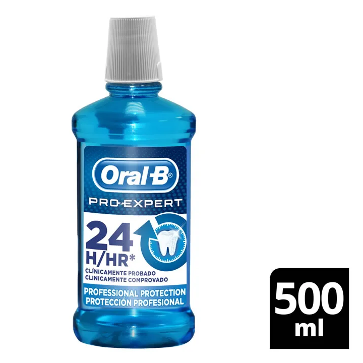 Oral-B Pro-Expert Professional Protection Fresh Mint Mouthwash 500ml