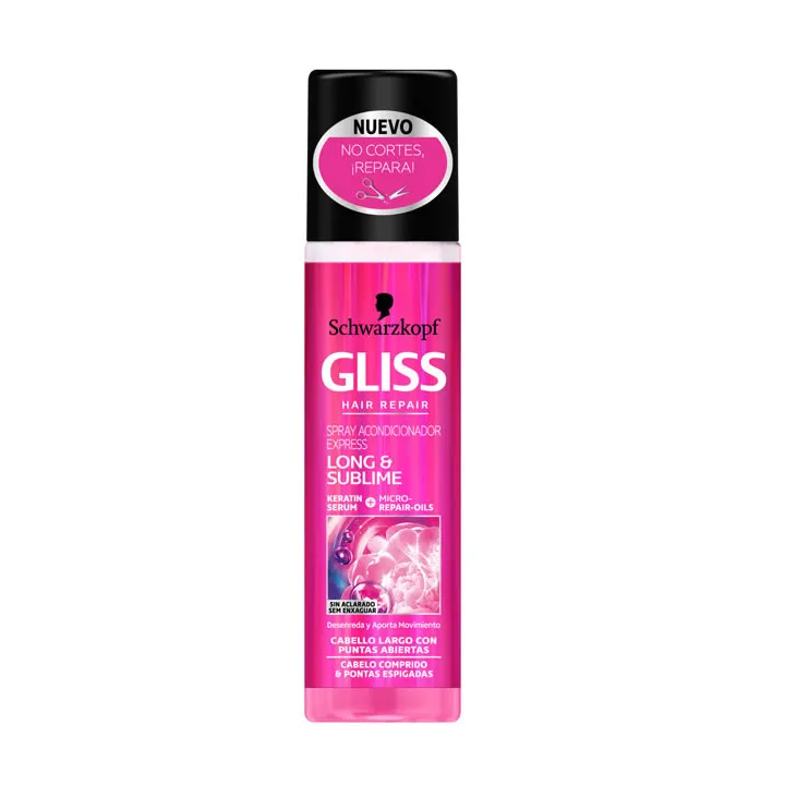 Schwarzkopf Gliss Long And Sublime Acondicionador Spray Express200ml